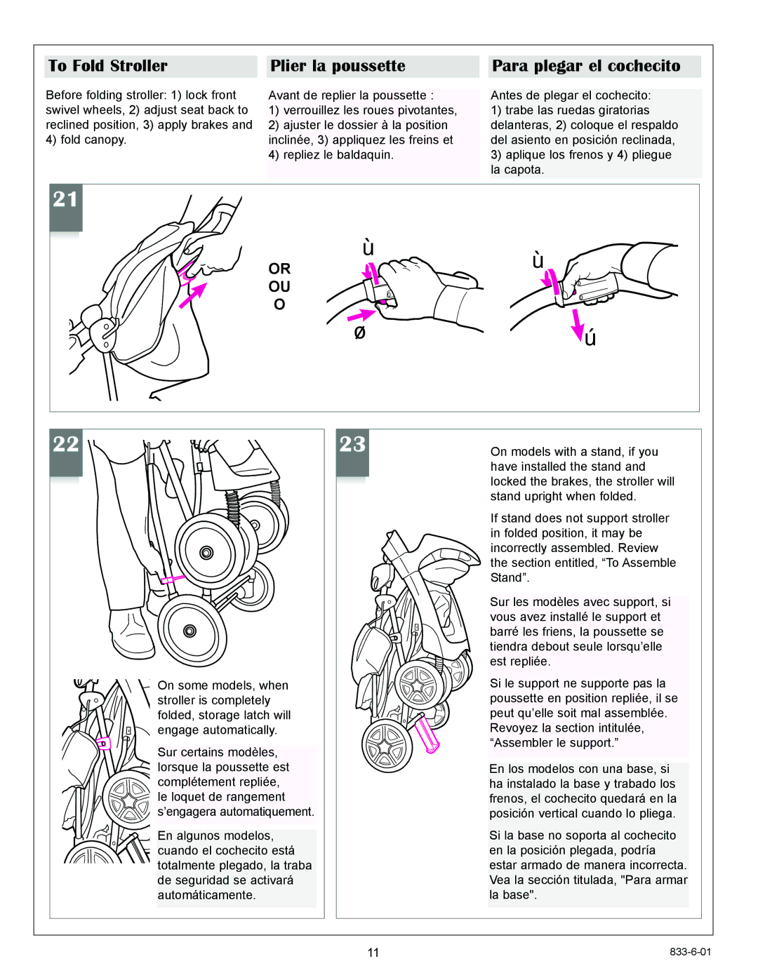 Graco 6936, 6948, 6938, 6929, 6937 owner manual Œ Œ ‹  