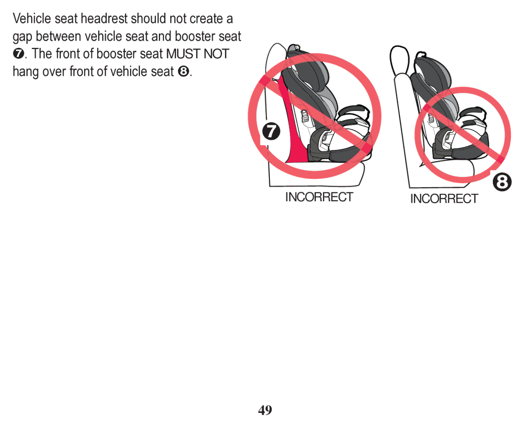 Graco 70 owner manual Incorrect Incorrect 