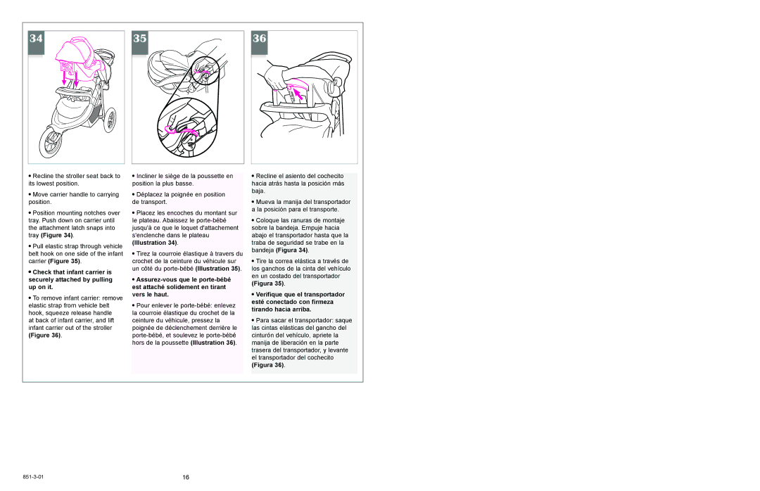 Graco 7421 owner manual 851-3-01 