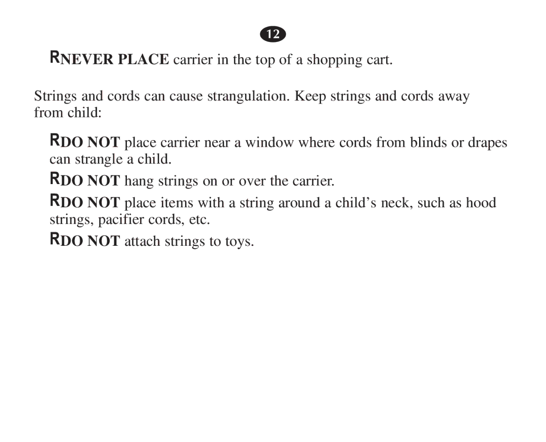 Graco 7421 owner manual 