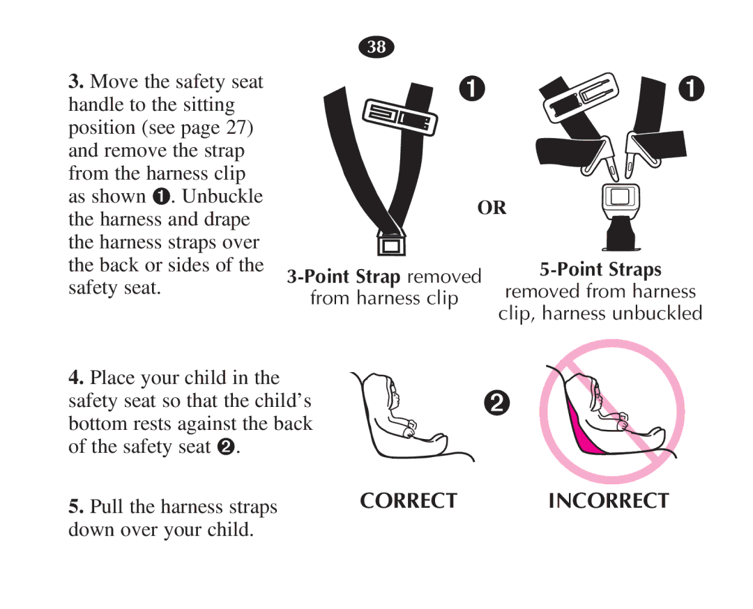 Graco 7421 owner manual Correct 