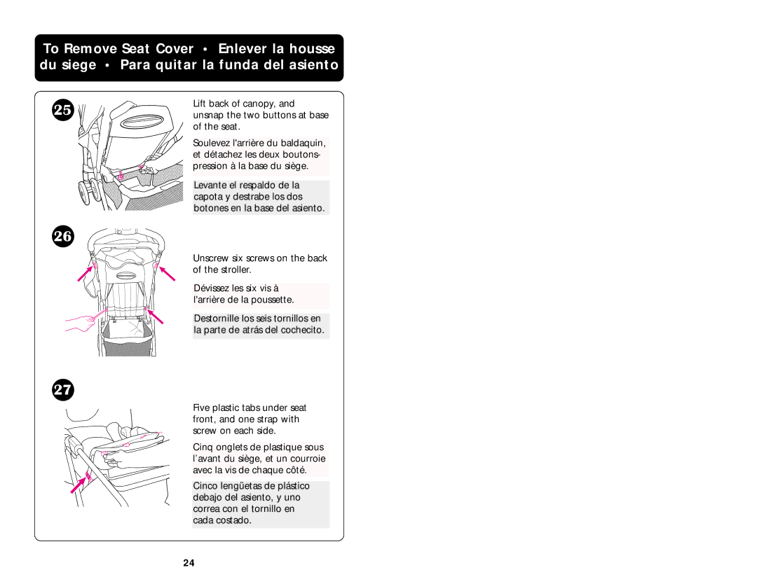 Graco 7424 manual 