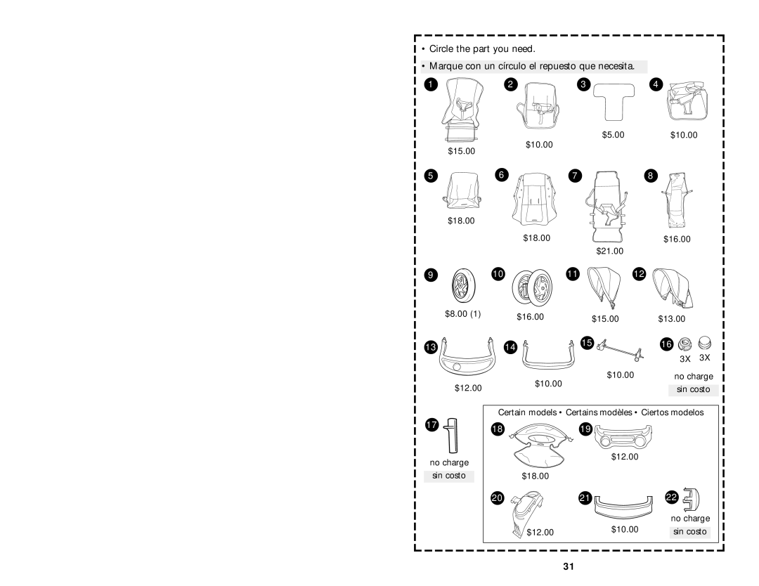 Graco 7444 manual $12.00 $18.00 