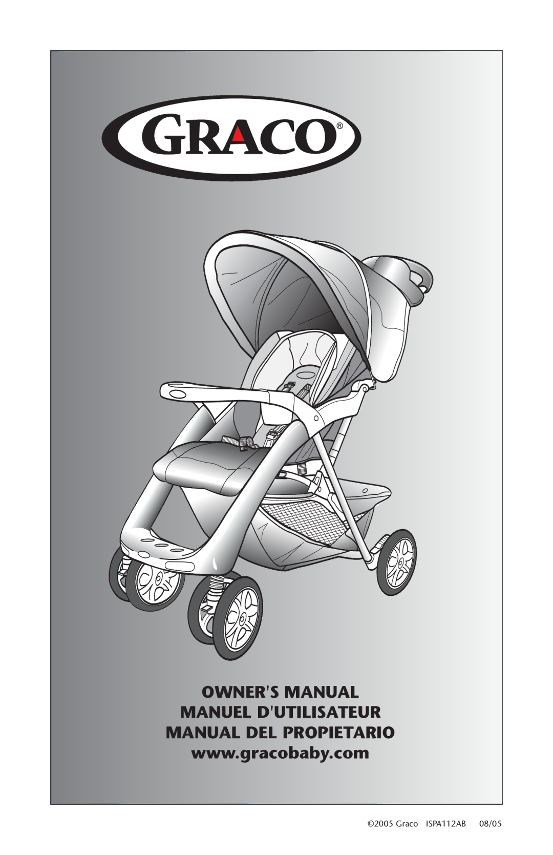 Graco 7255JJB3, 7G10MLB3, 7255CSA3 owner manual Manuel Dutilisateur Manual DEL Propietario 