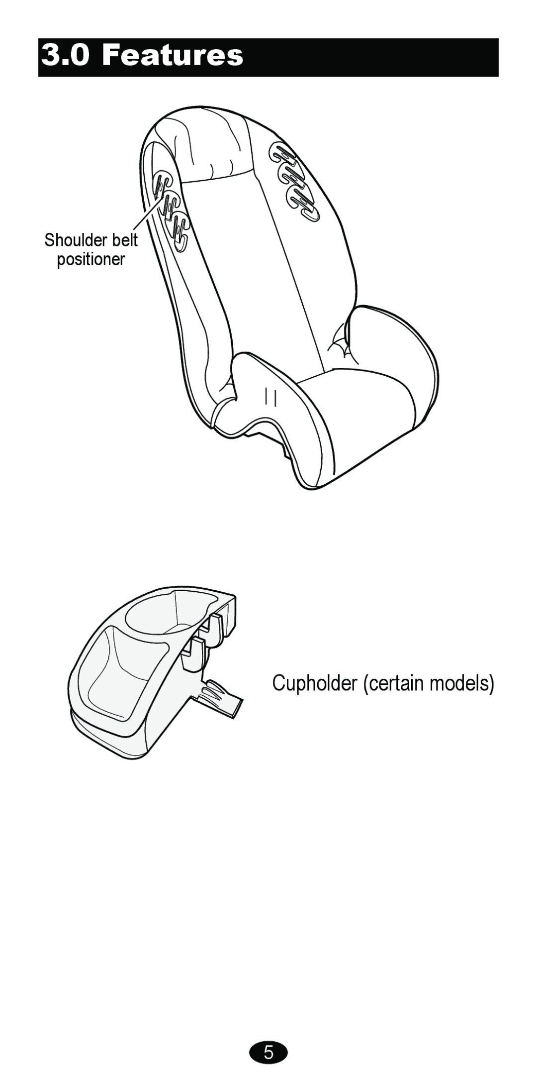 Graco 8481 owner manual Features 