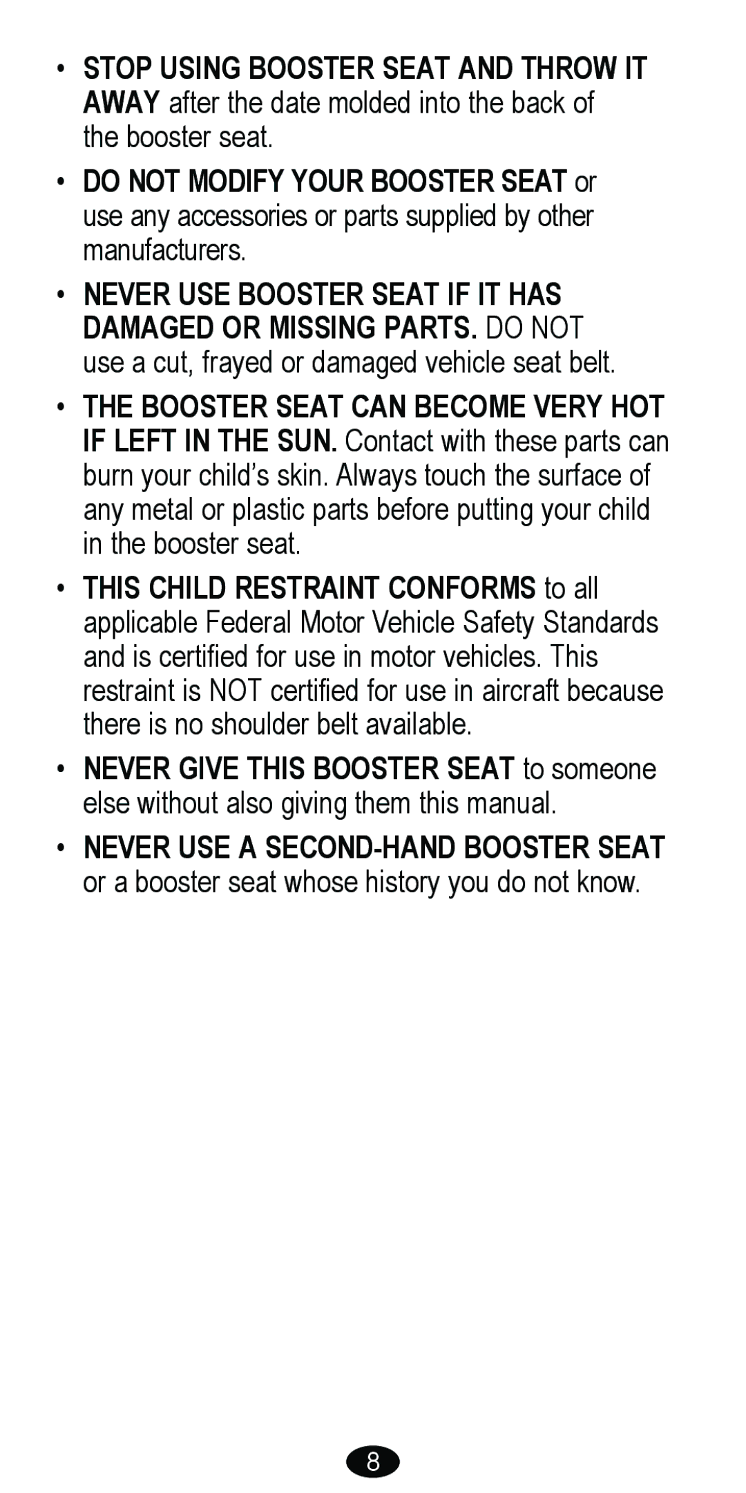 Graco 8481 owner manual 