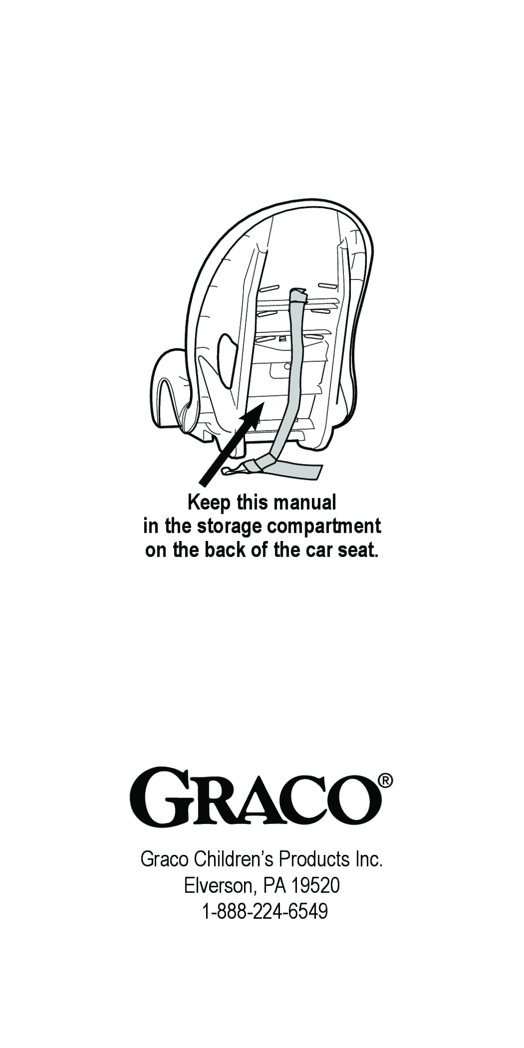 Graco 8488 owner manual Graco Children’s Products Inc Elverson, PA 