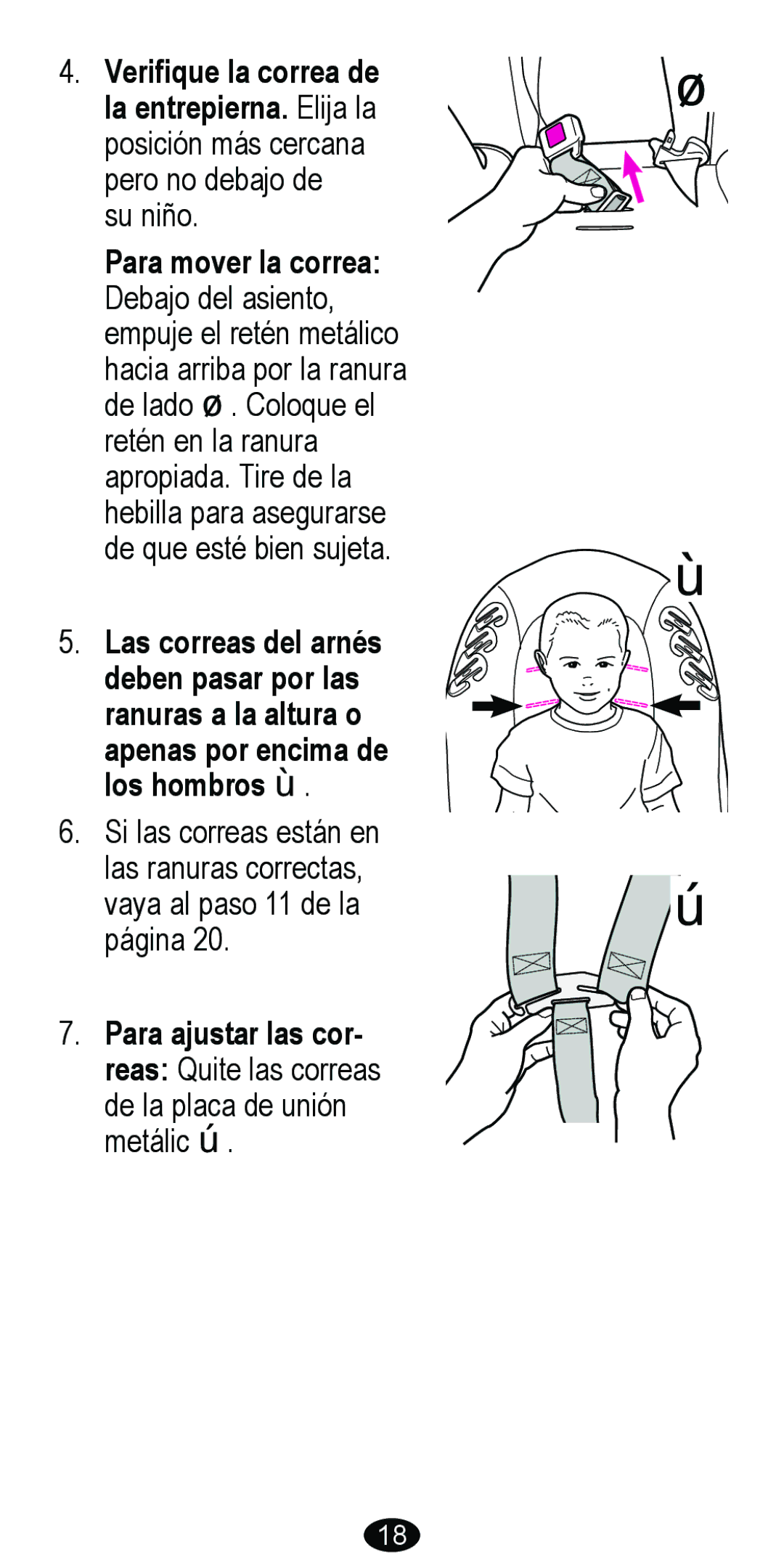 Graco 8488 owner manual Su niño 