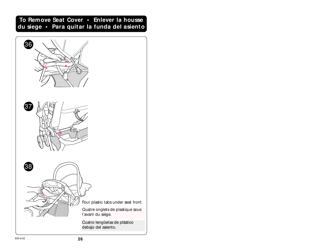 Graco 850-6-02 manual 