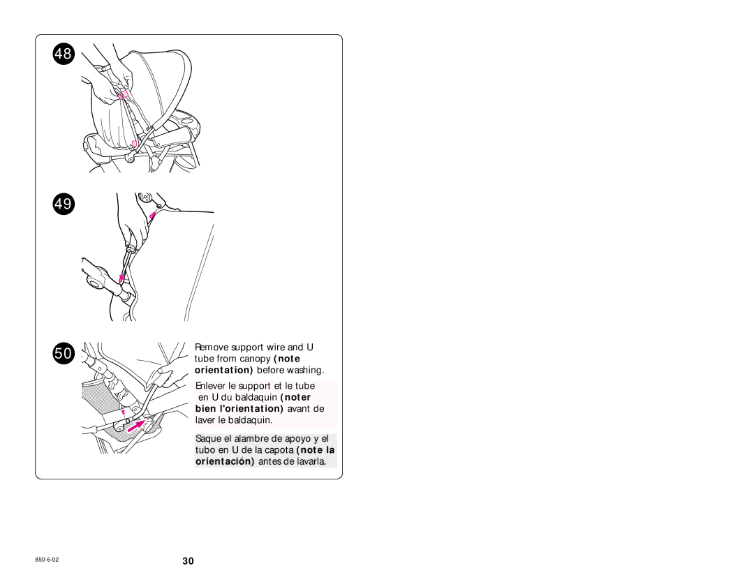 Graco 850-6-02 manual 