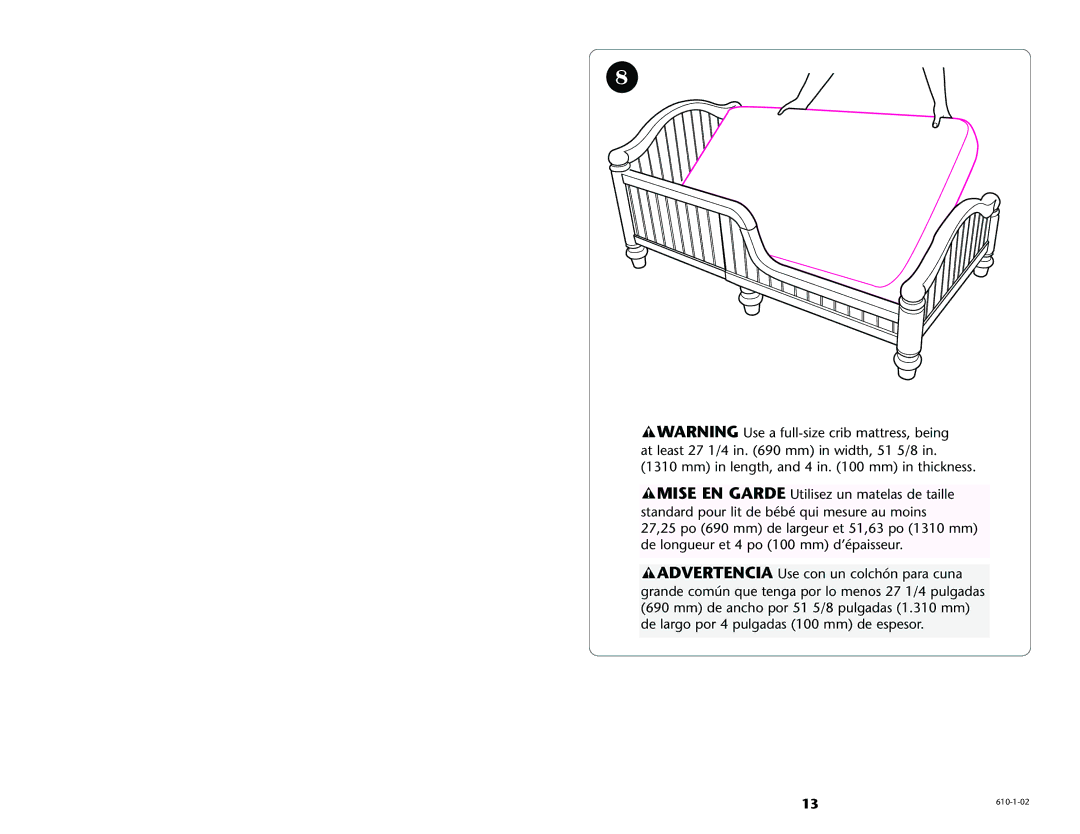 Graco 8840 manual 610-1-02 