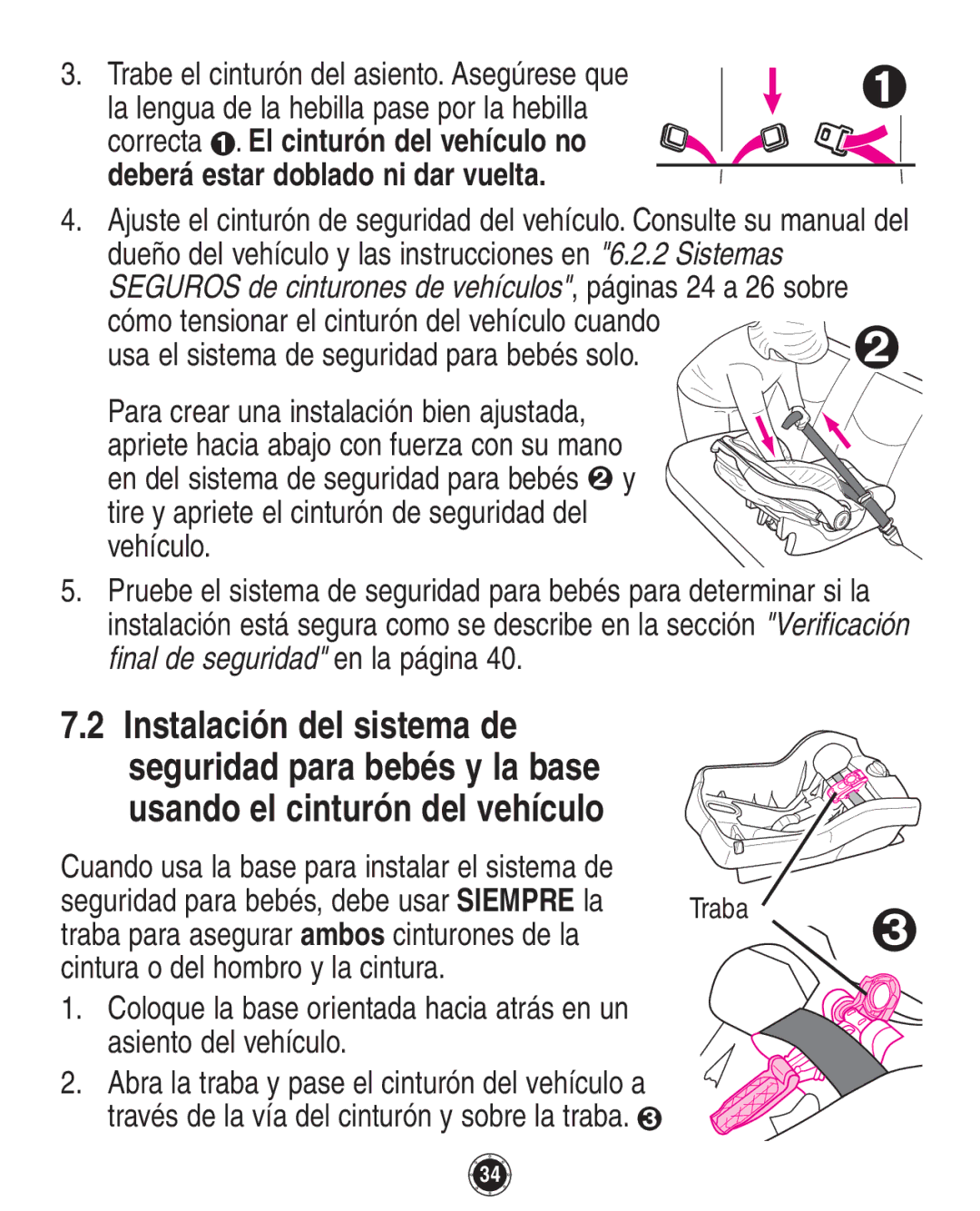 Graco 8A12BKR owner manual Traba 