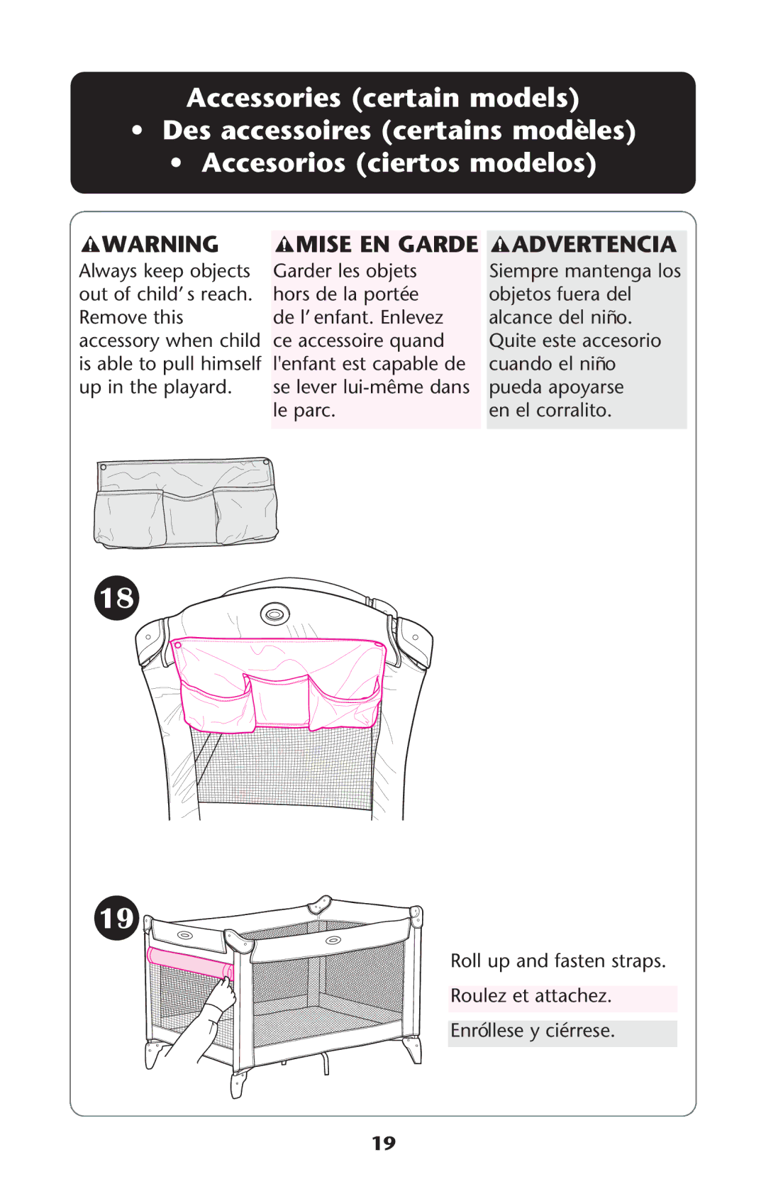 Graco 9342UNS, 9351PWC, 9351RSH owner manual Advertencia 