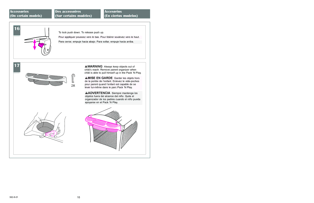 Graco 9400, 9500 owner manual 392-8-01 