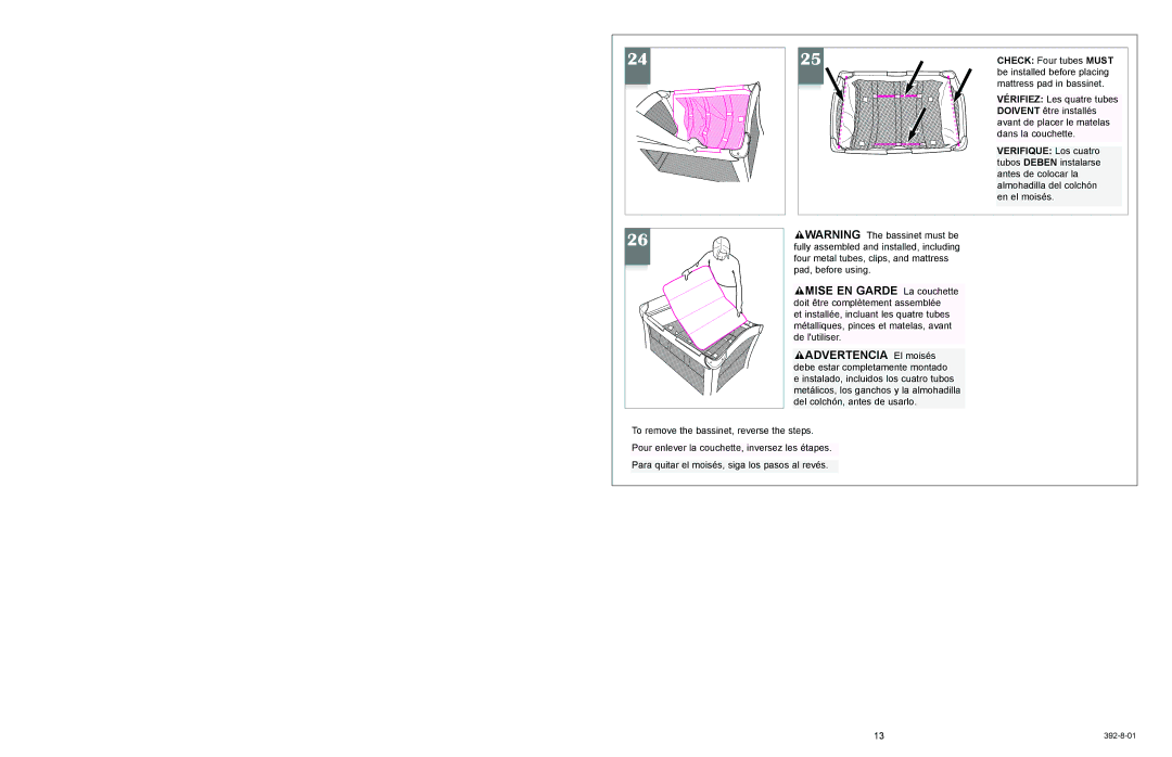 Graco 9500, 9400 owner manual Check Four tubes Must 