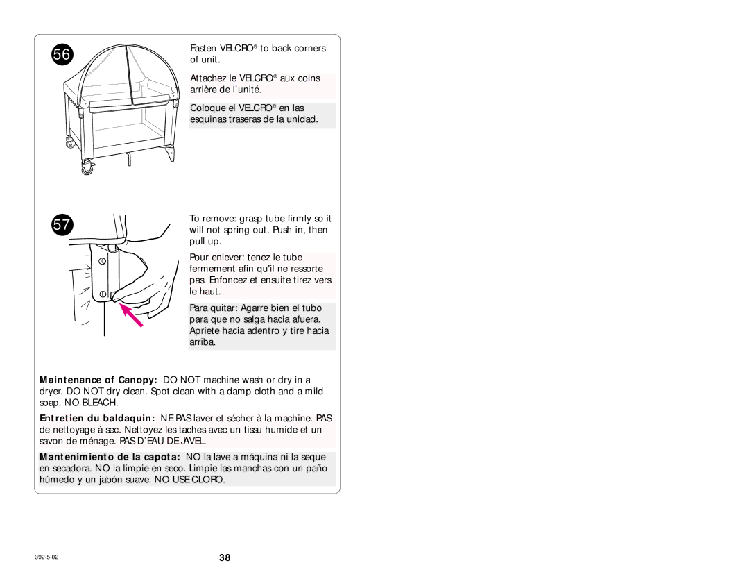 Graco 9415 manual 392-5-02 