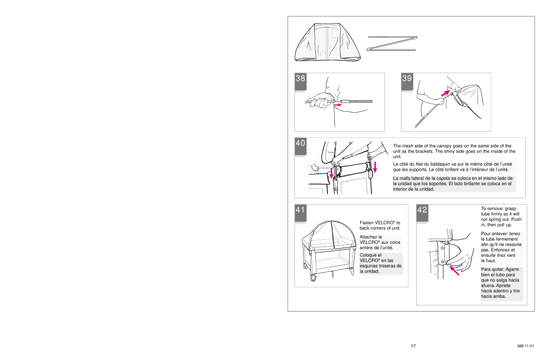 Graco 9651 owner manual 386-11-01 