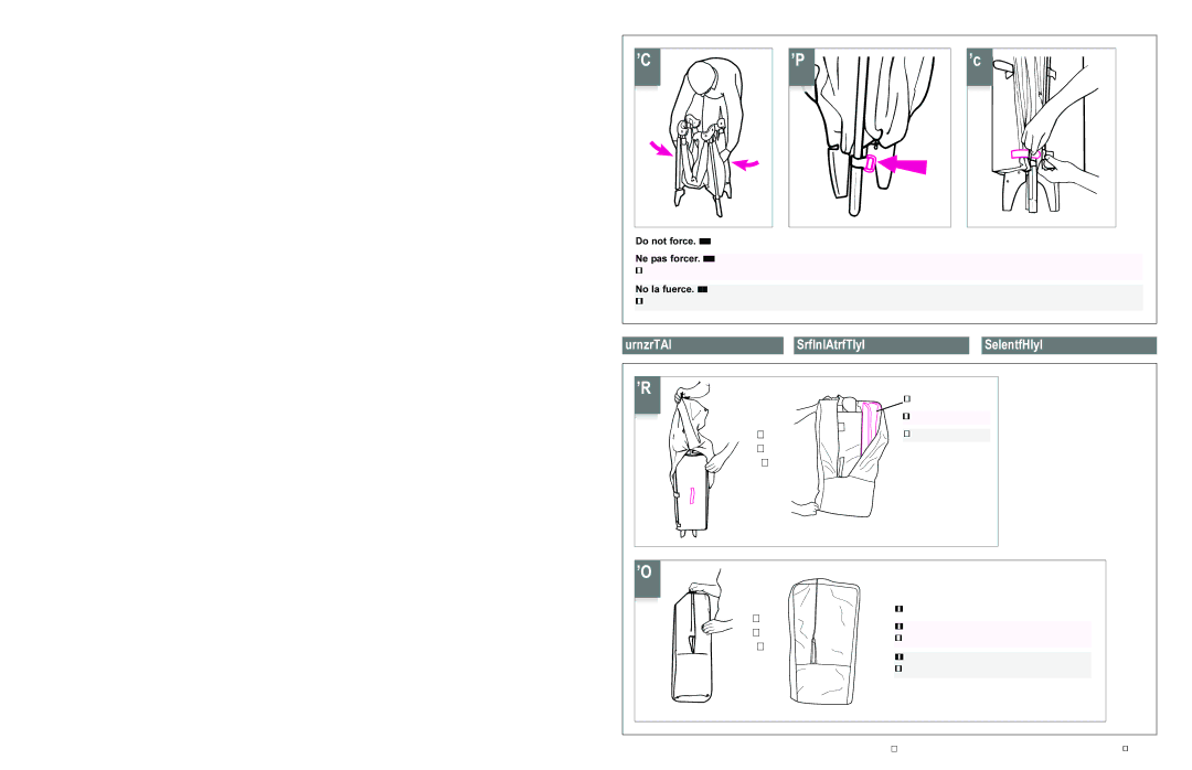 Graco 9757 manual To CoverPour recouvrirPara cubrir 