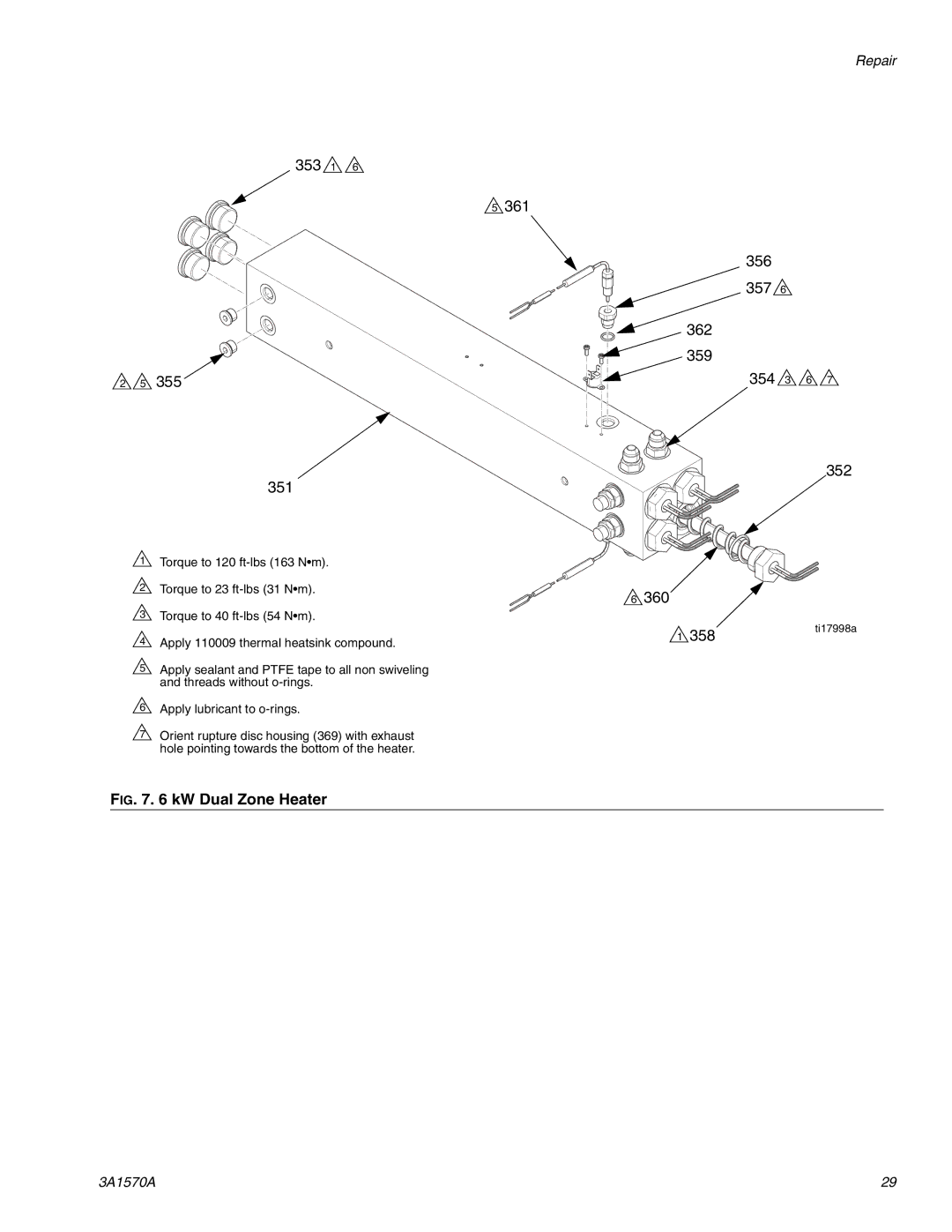 Graco A-25 important safety instructions KW Dual Zone Heater 