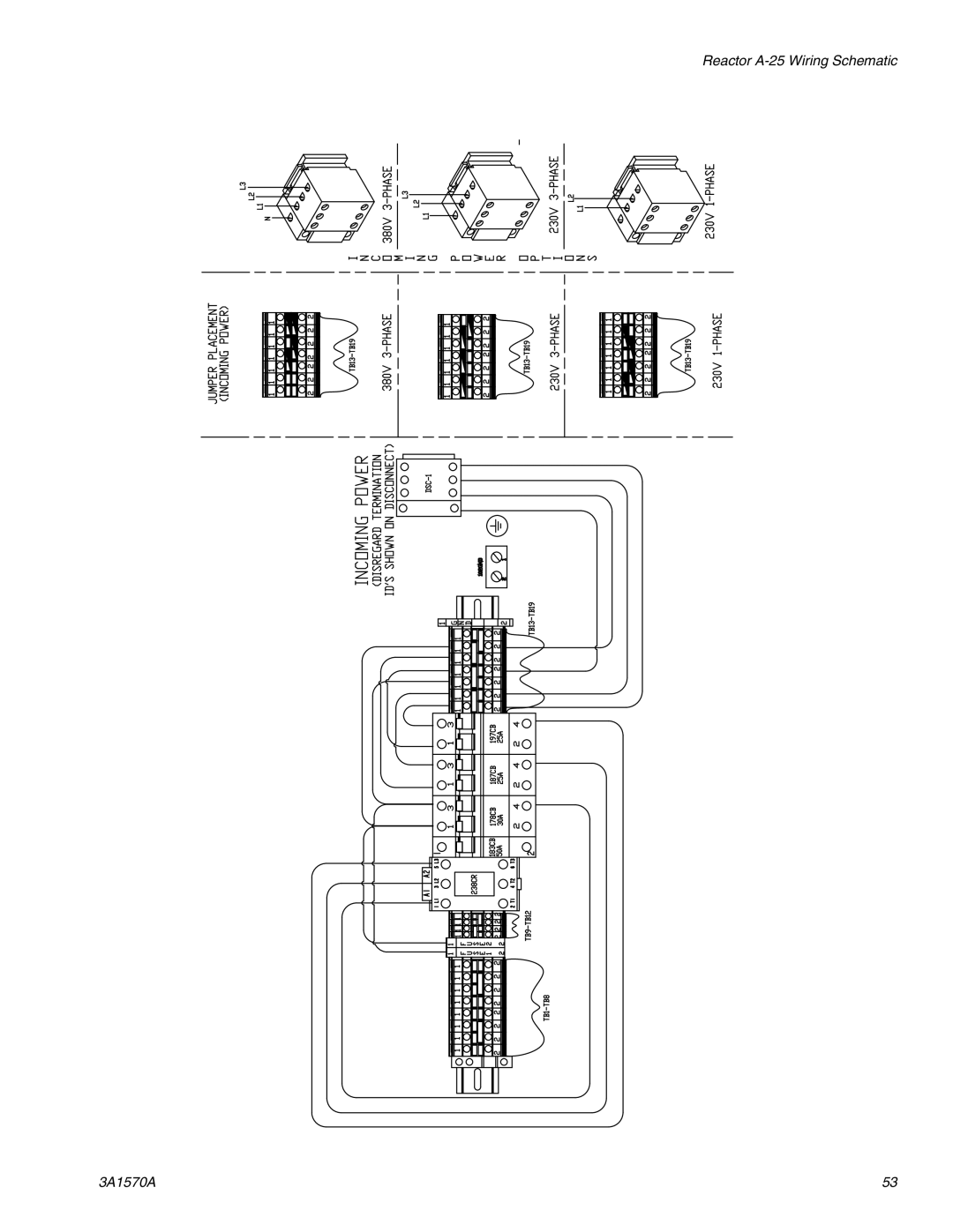 Graco important safety instructions Reactor A-25 Wiring Schematic 