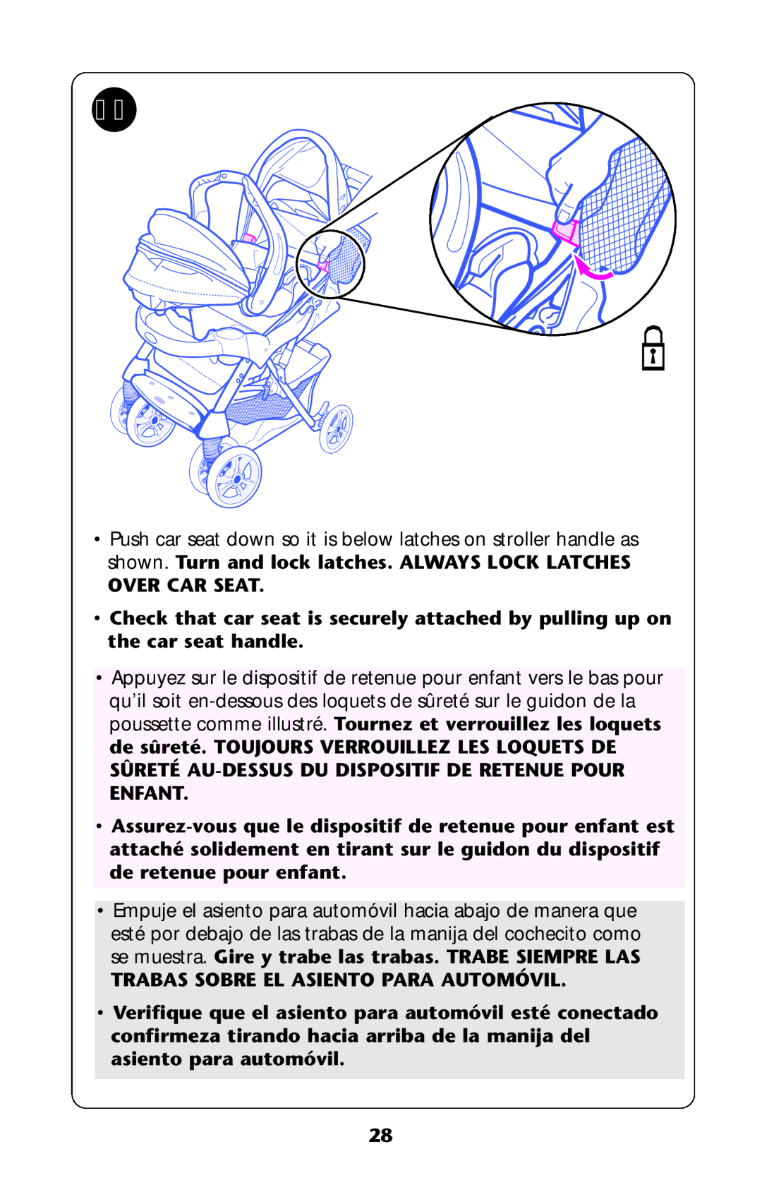 Graco AlanoTM owner manual Over CAR Seat 