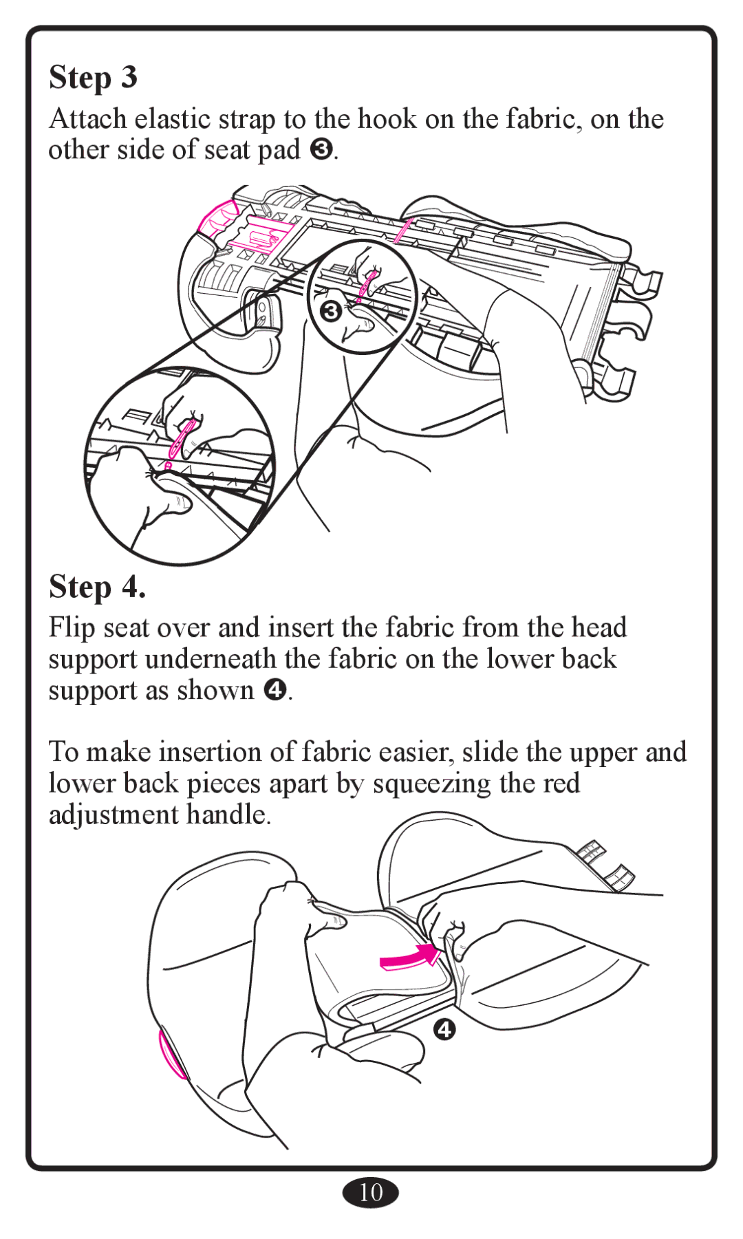 Graco Booster Seat owner manual Step 