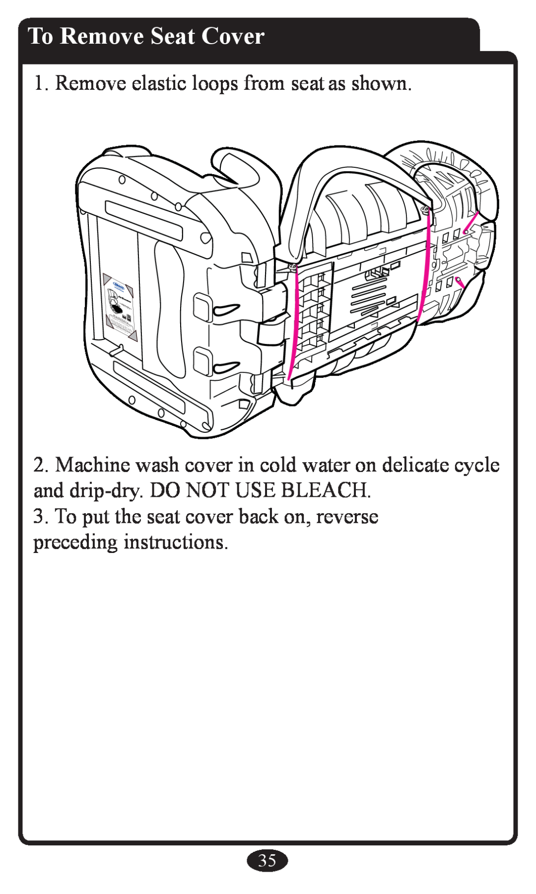 Graco Booster Seat owner manual To Remove Seat Cover, OwBoneosr’tserMaSenatual, Read, This, Manual 