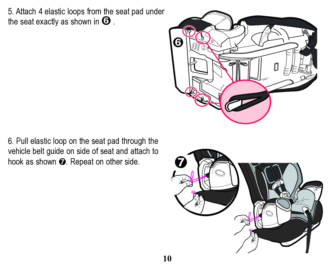 Graco Child Restraint/Booster Seat owner manual 