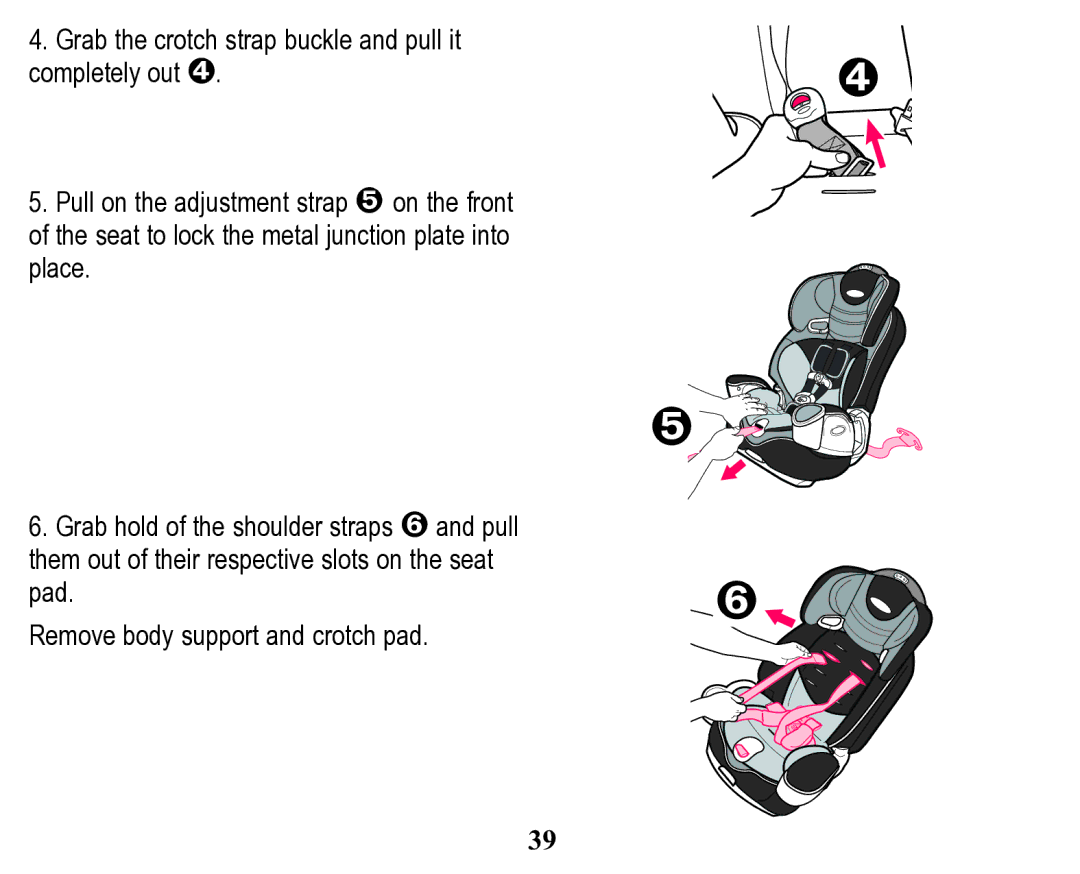 Graco Child Restraint/Booster Seat owner manual 