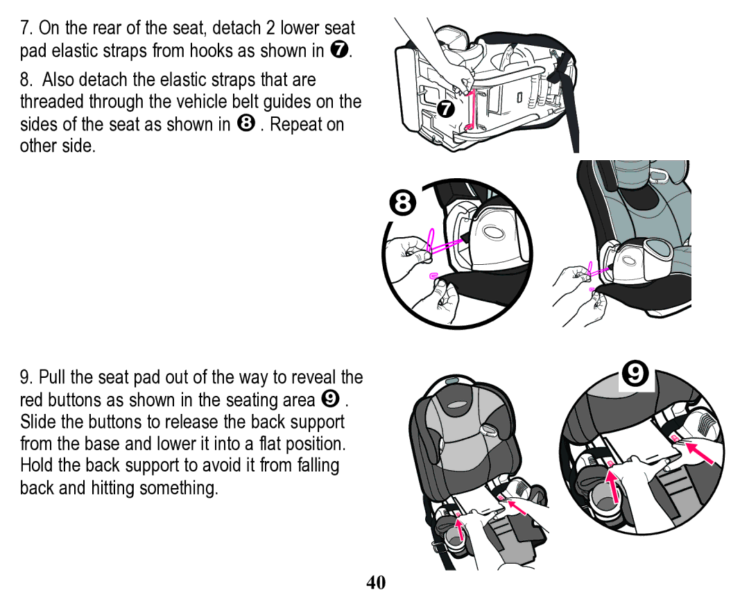 Graco Child Restraint/Booster Seat owner manual 