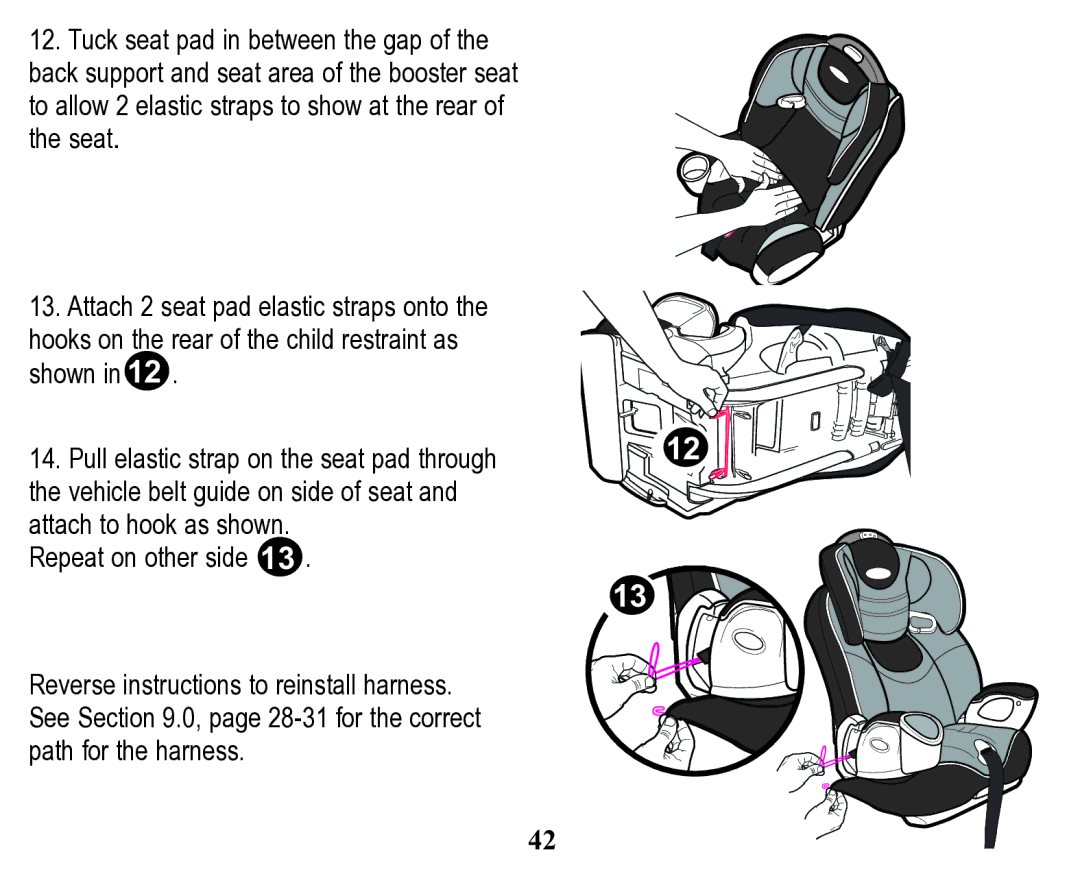 Graco Child Restraint/Booster Seat owner manual 