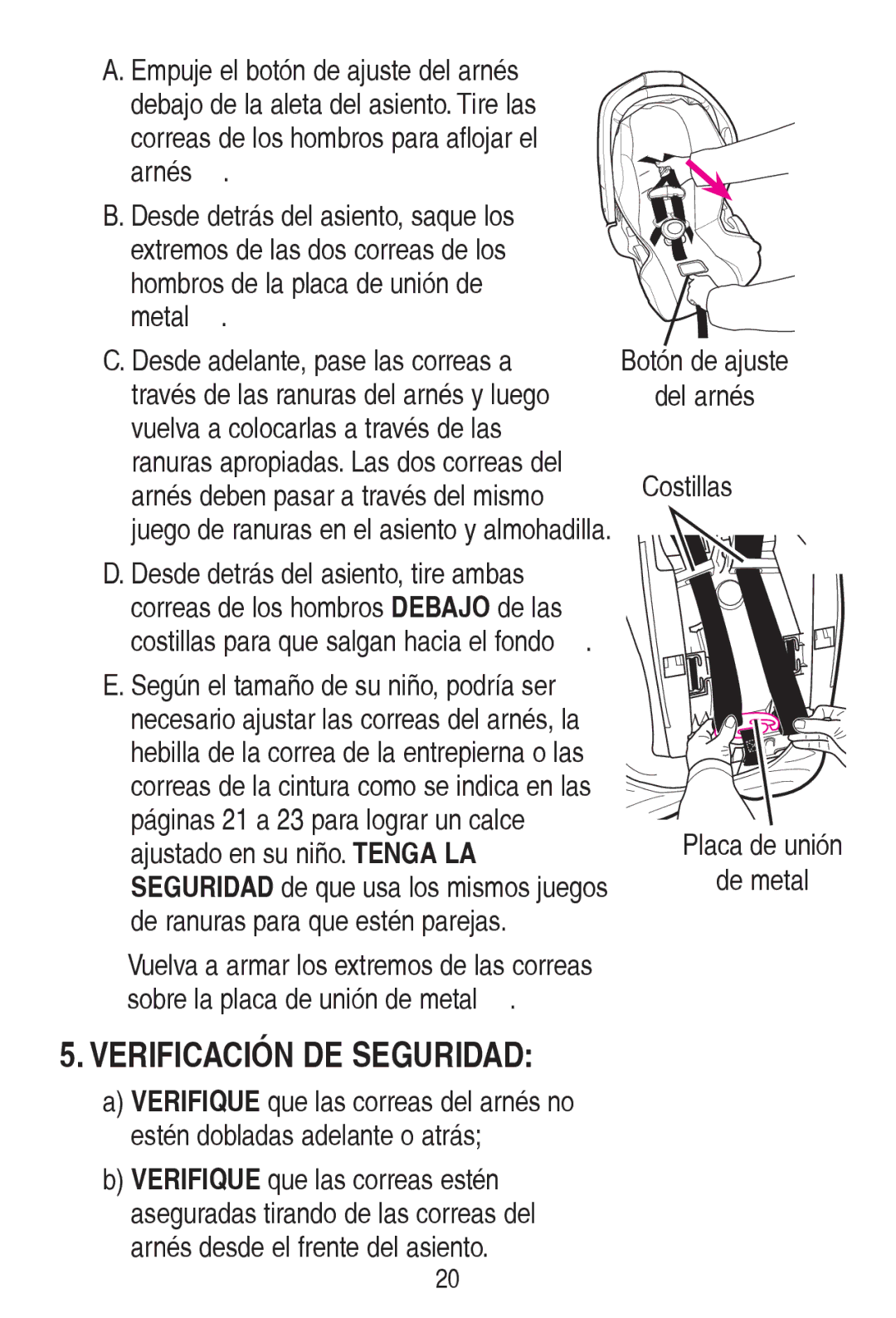 Graco CLASSIC CONNECT 30 manual 95,,&$&,Ï16*85,$, DUQpVGHVGHHOIUHQWHGHODVLHQWR, GhPhwdo 