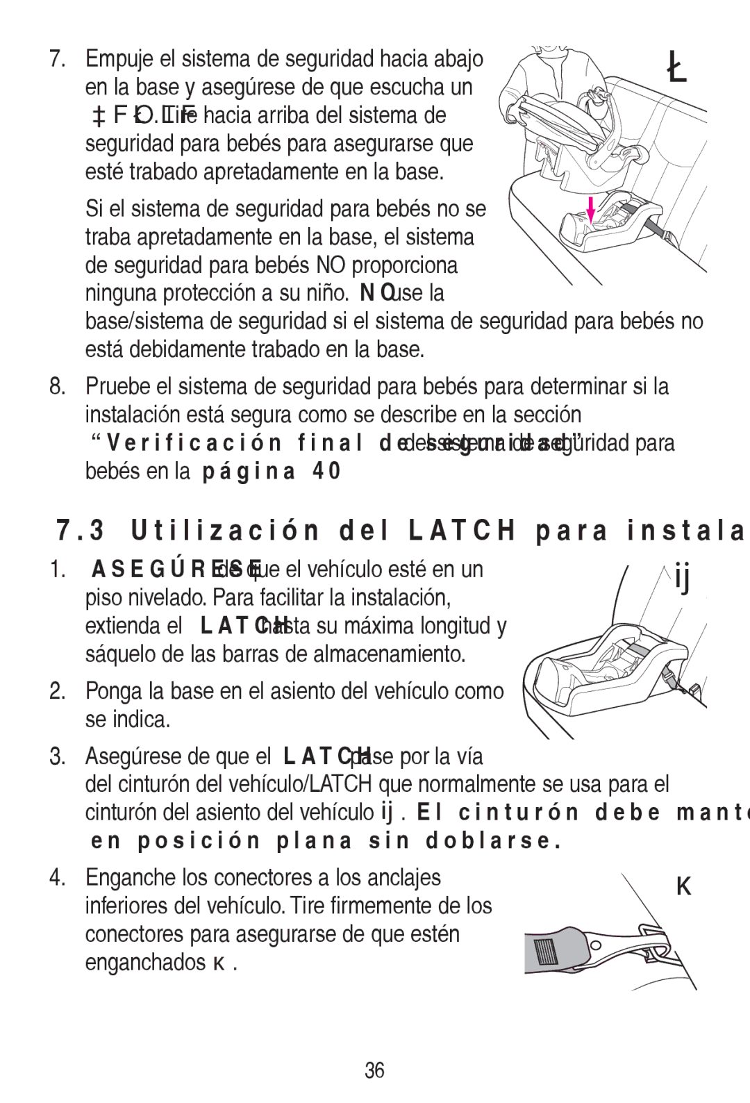 Graco CLASSIC CONNECT 30 manual HQSRVLFLyQSODQDVLQGREODUVH, Hqjdqfkdgrvš, HVWiGHELGDPHQWHWUDEDGRHQODEDVH 