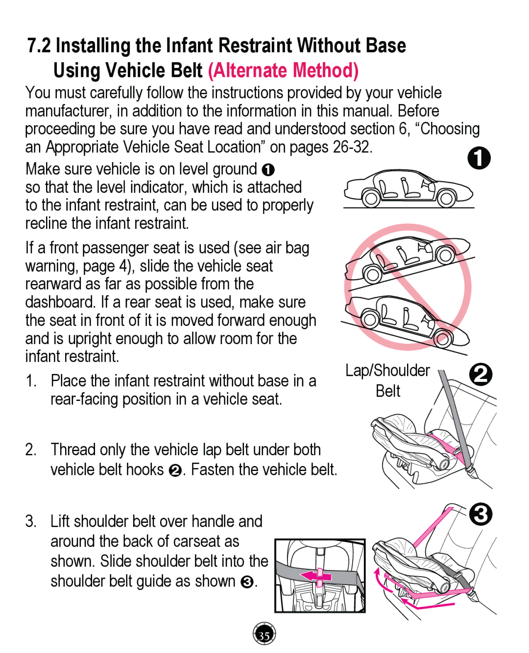 Graco PD261464A, CLASSIC CONNECT 35 manual 