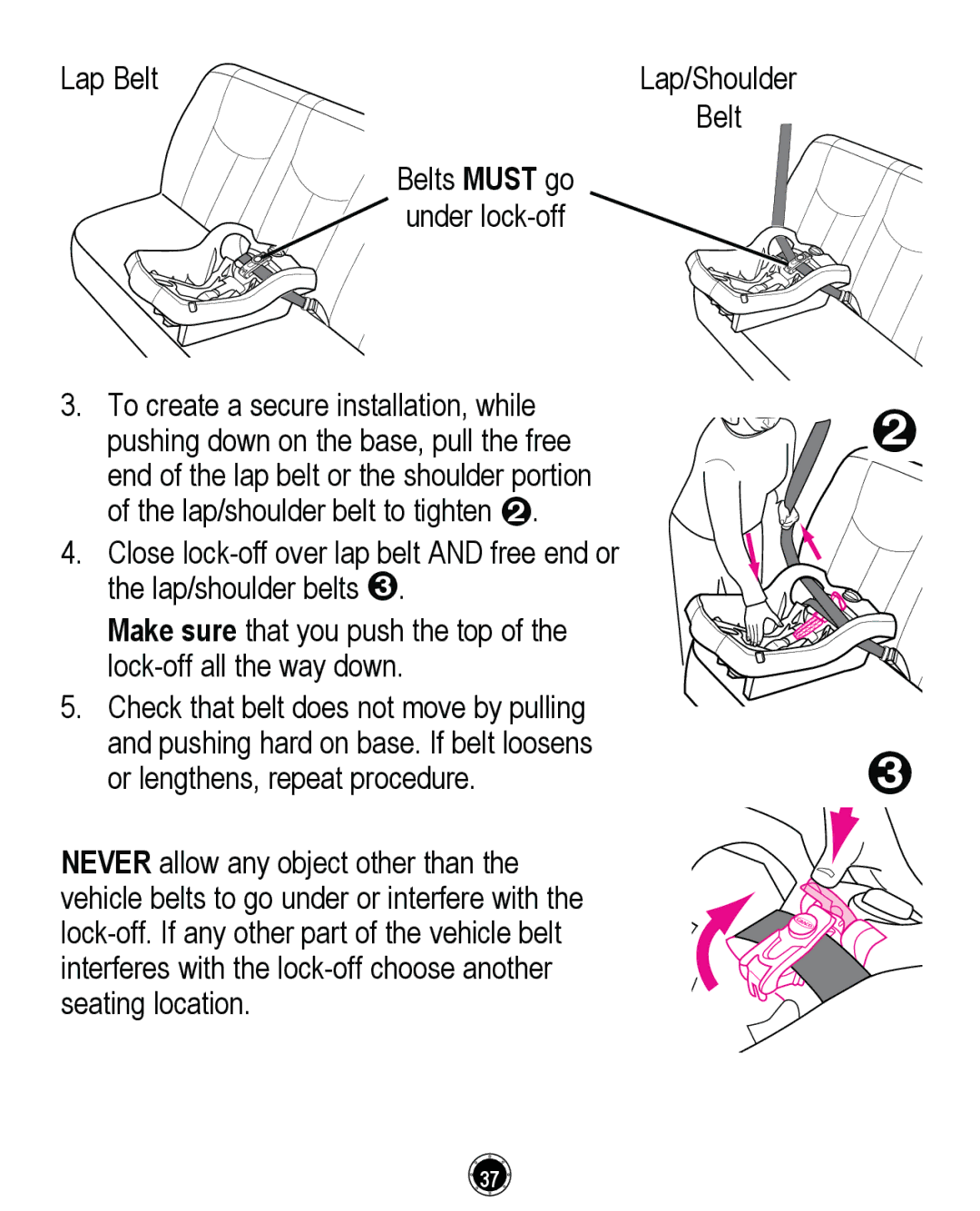 Graco PD261464A, CLASSIC CONNECT 35 manual 