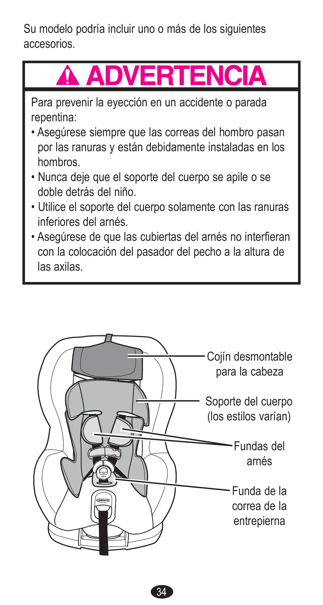 Graco CozyCline owner manual 