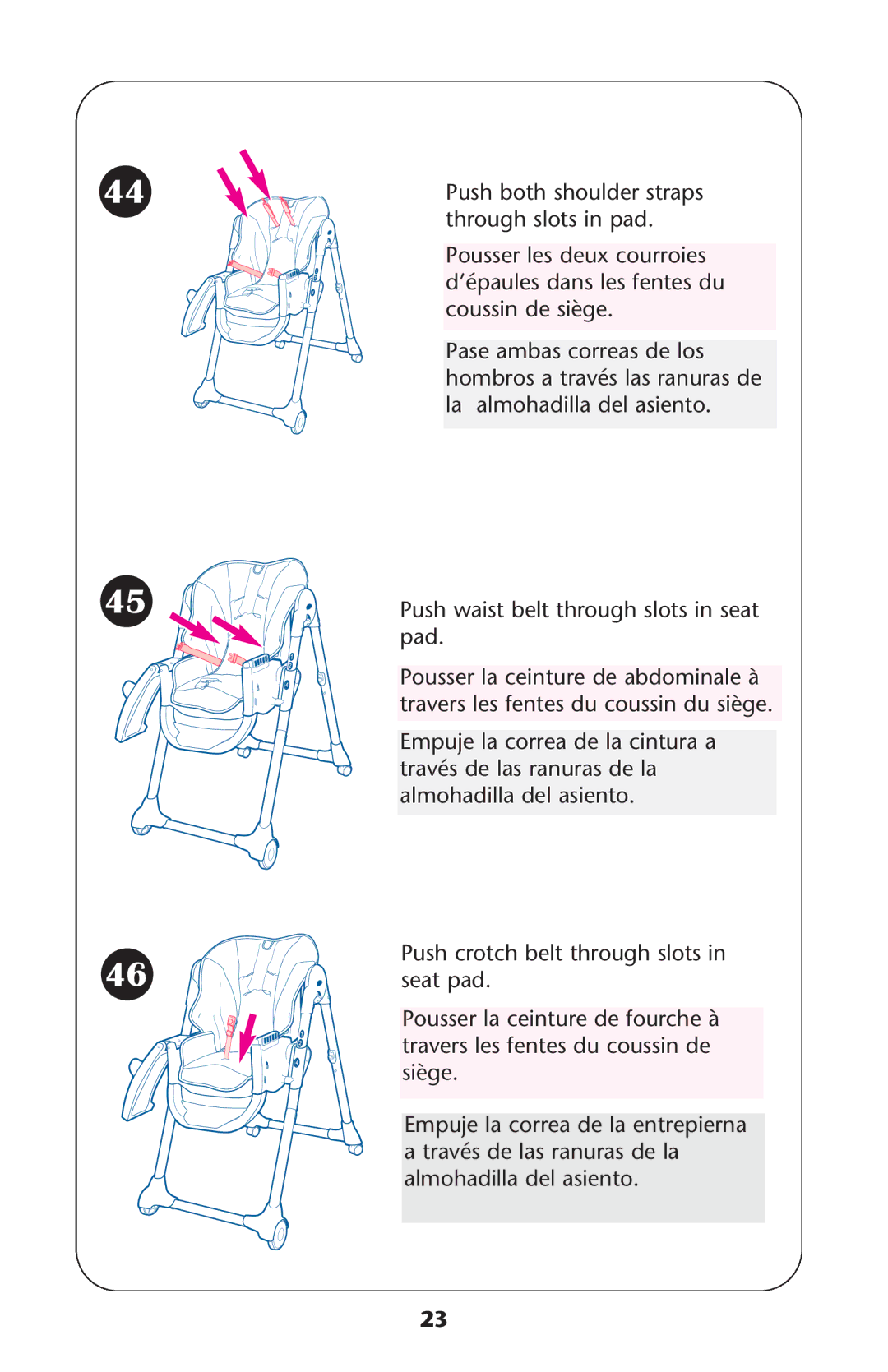 Graco CozyDinette manual 