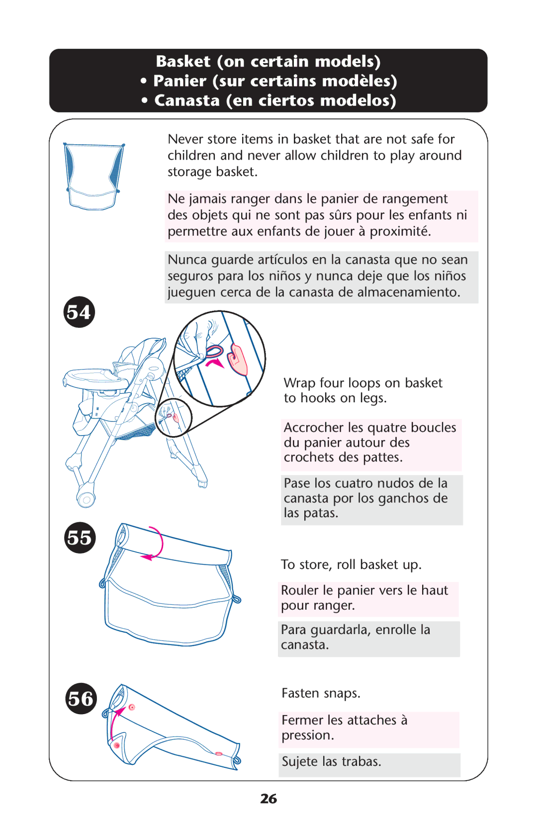 Graco CozyDinette manual 