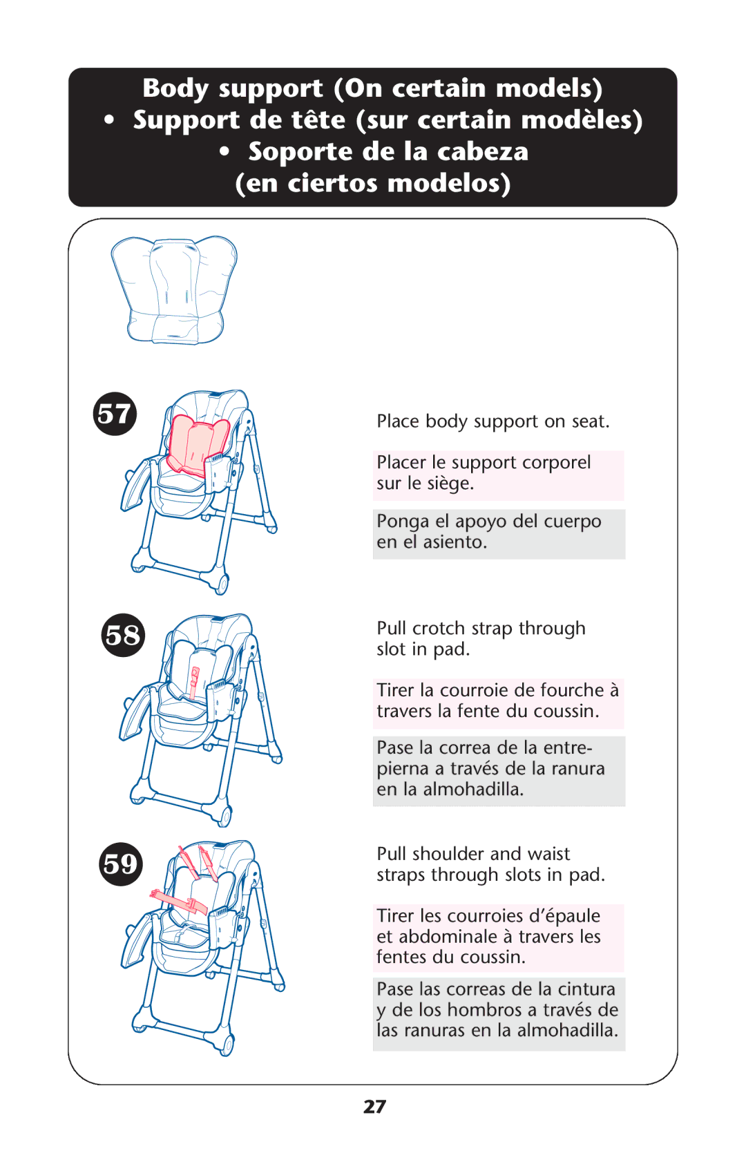 Graco CozyDinette manual 