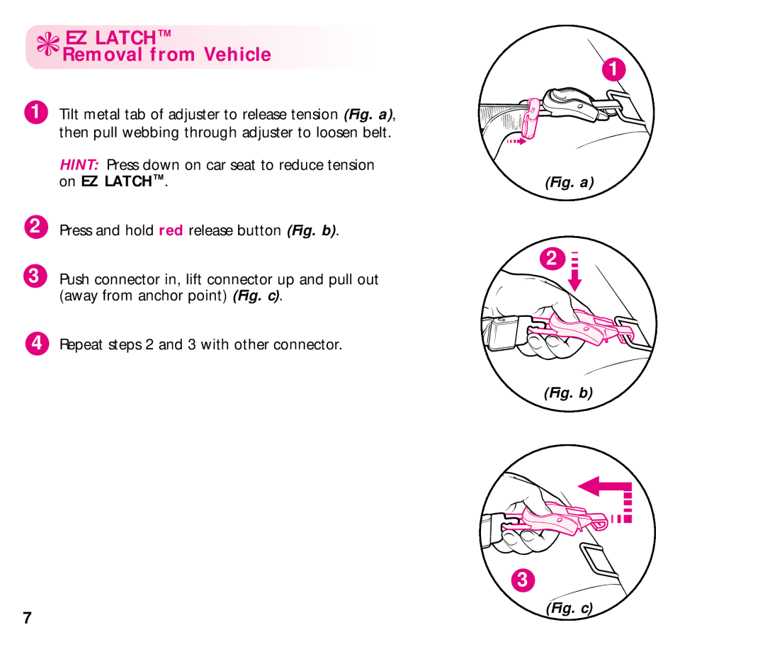 Graco manual EZ Latch 