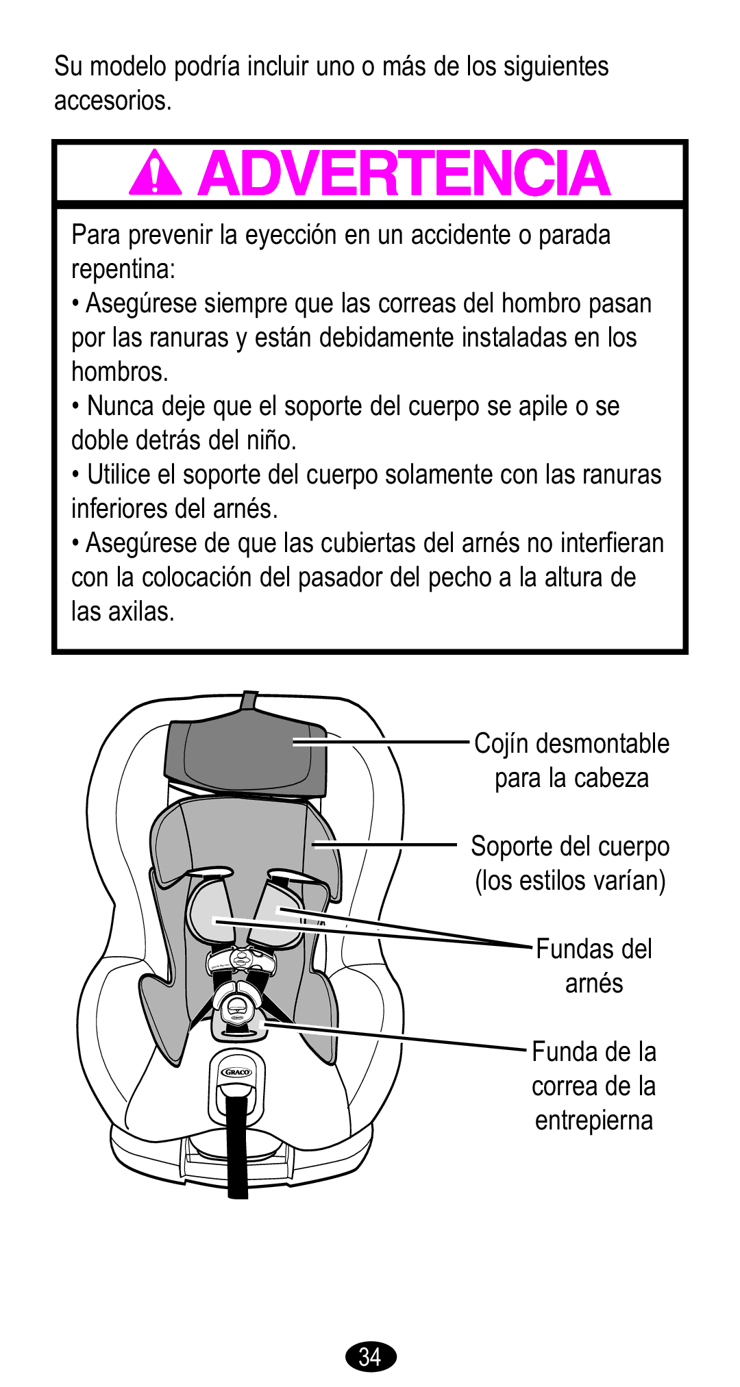 Graco Forward Facing Child Restraint manual 