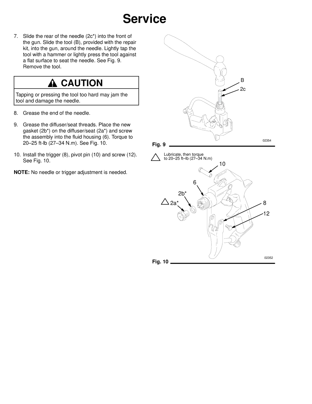 Graco Inc 235-463, 308-236, 237-695, 236-531, 238-966, Series D manual 38236 