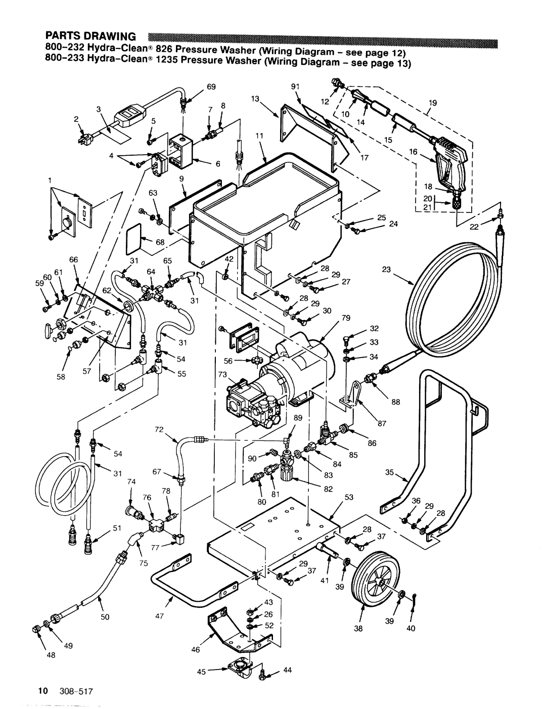 Graco Inc 308-517 manual Parts Drawing 