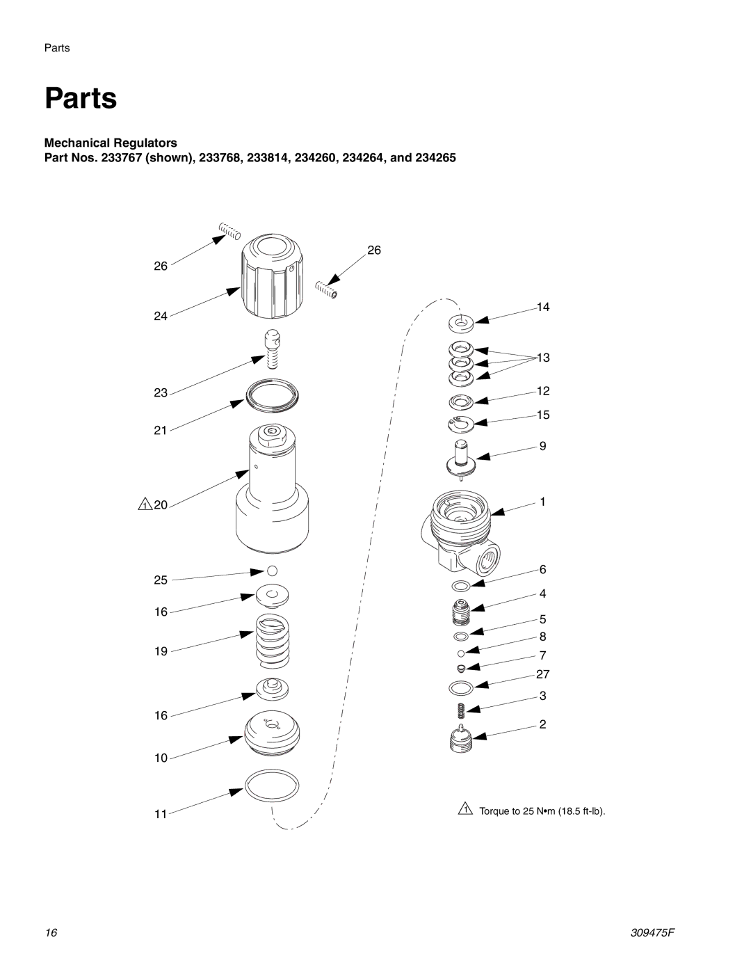 Graco Inc 309475F important safety instructions Parts 