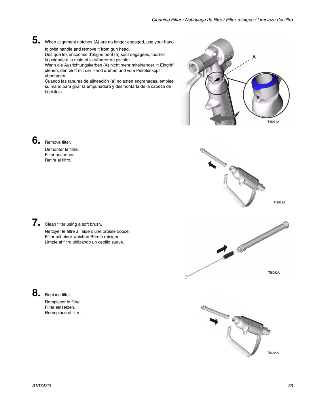 Graco Inc 310743G manual TI5061A 