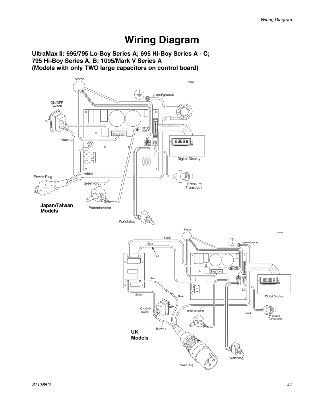 Graco Inc ti13460a, 311365G, ti13459a, ti13450a, ti13461a important safety instructions Japan/Taiwan 