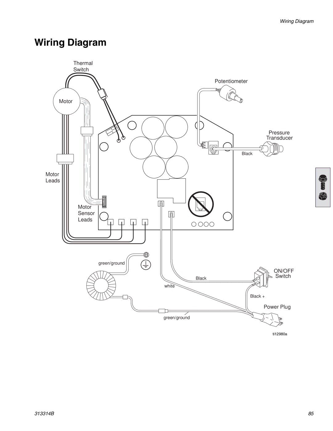 Graco Inc 300E, 313314B important safety instructions Wiring Diagram 