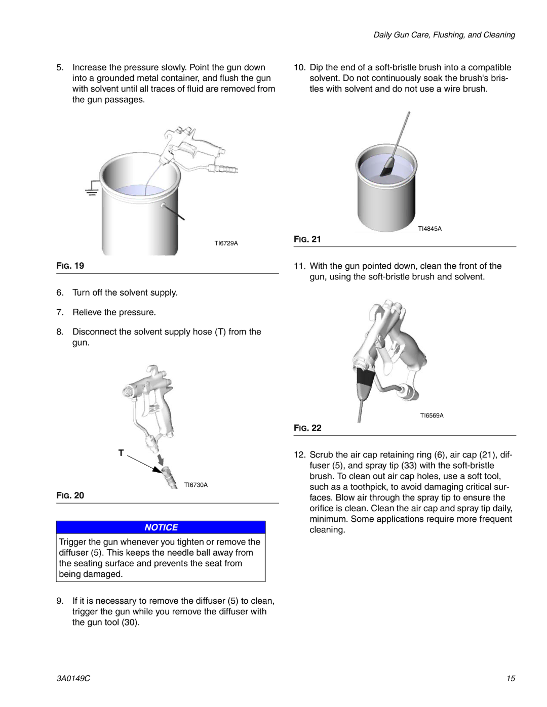 Graco Inc 3A0149C important safety instructions TI6729A 