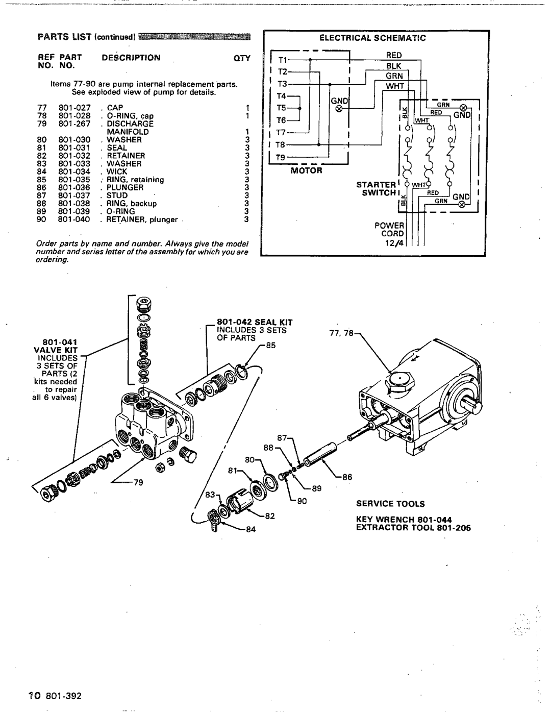 Graco Inc 801-392, 800-053, 2104E manual NO. no 