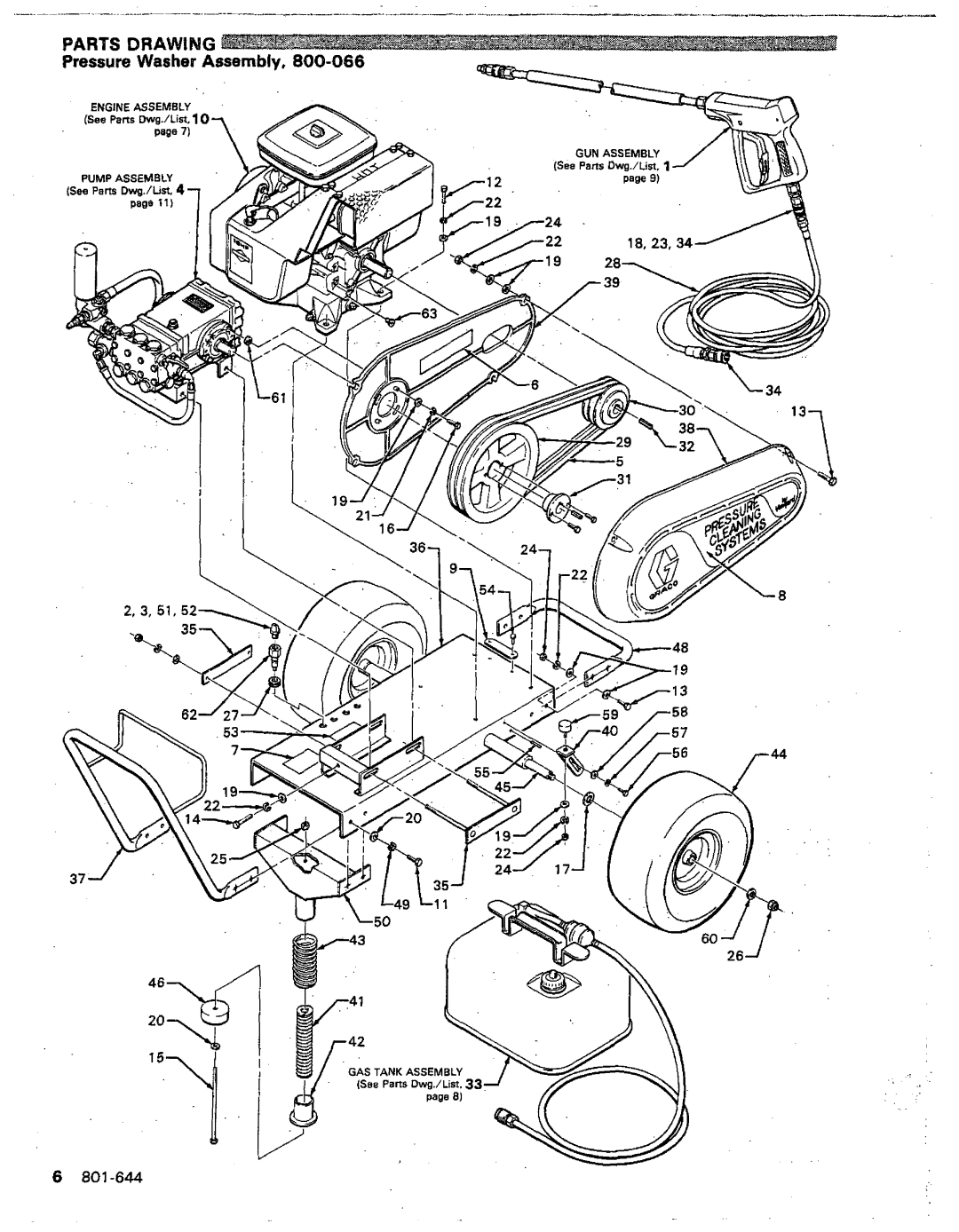 Graco Inc 800-066, 3245 manual 801-644 